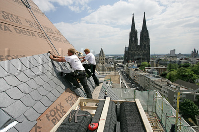 Schieferdach für Hochhaus 3