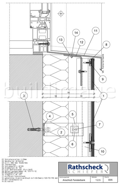 Schieferfassade für Gemeindehaus 9