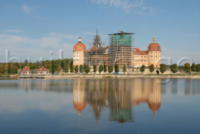 Dachsanierung Schloss Moritzburg 1