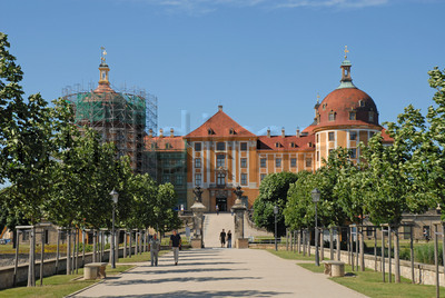 Dachsanierung Schloss Moritzburg 7