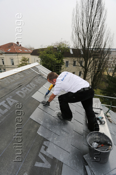 Passivhaus-Schieferdach für Denkmal RS 150304